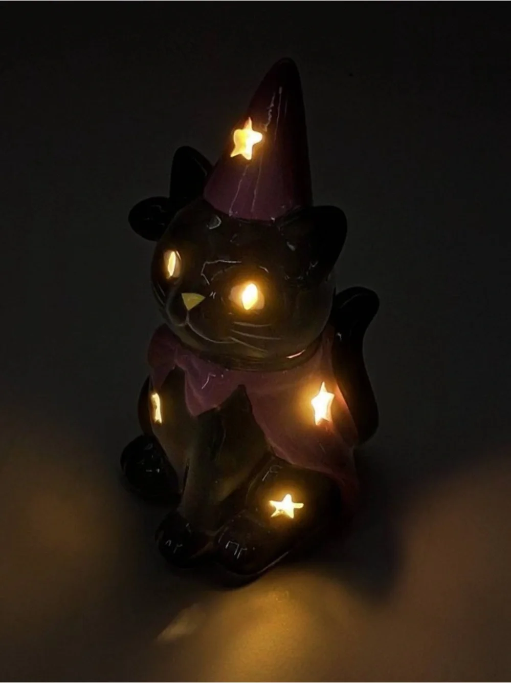 New! Light-Up Black Cat Halloween Ceramic Figurine   Target Bullseye Playground